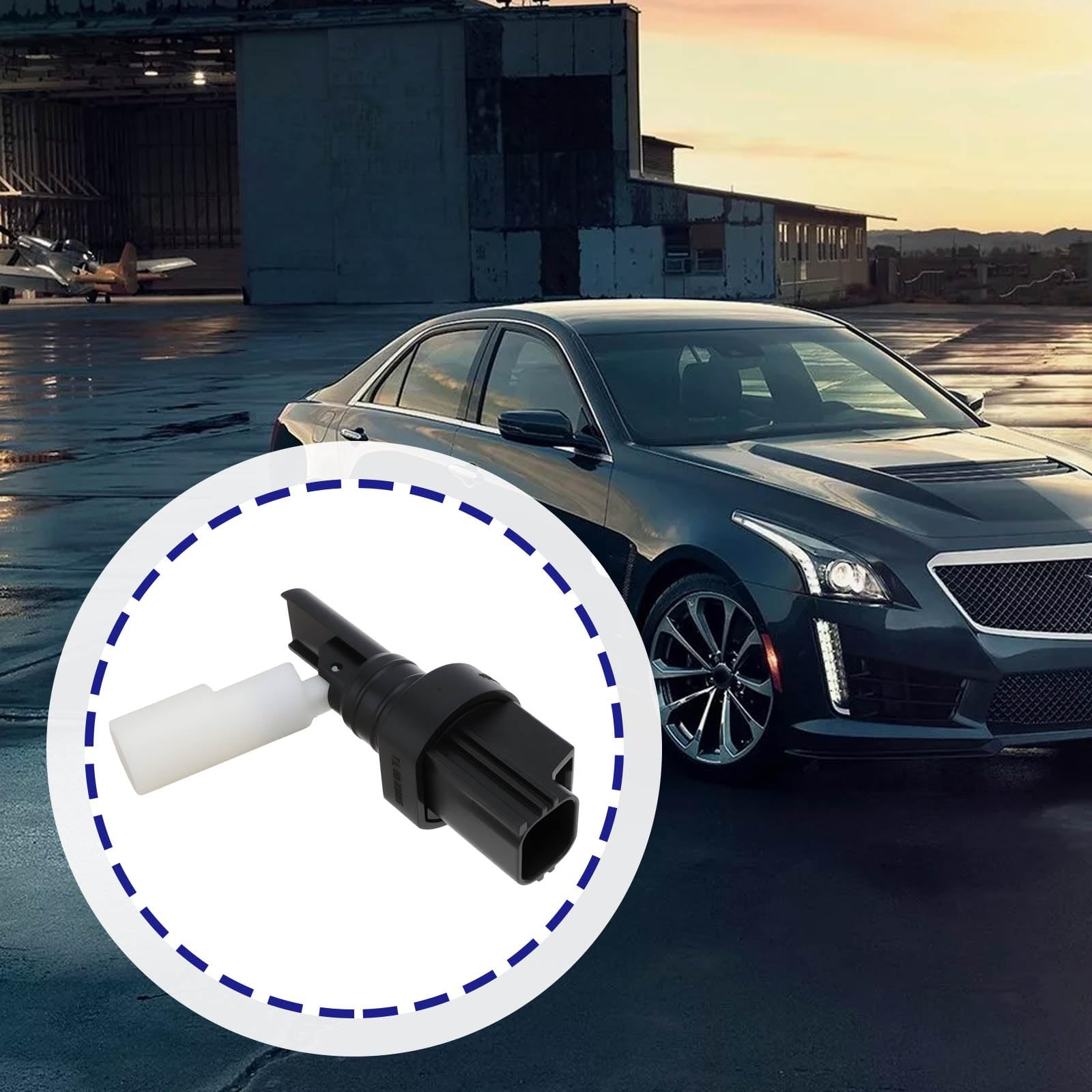 ECSiNG Czujnik poziomu płynu do myjni samochodowej C2S4061 kompatybilny z Jaguar XJ XK XF kompatybilny z Mondeo, 1234154