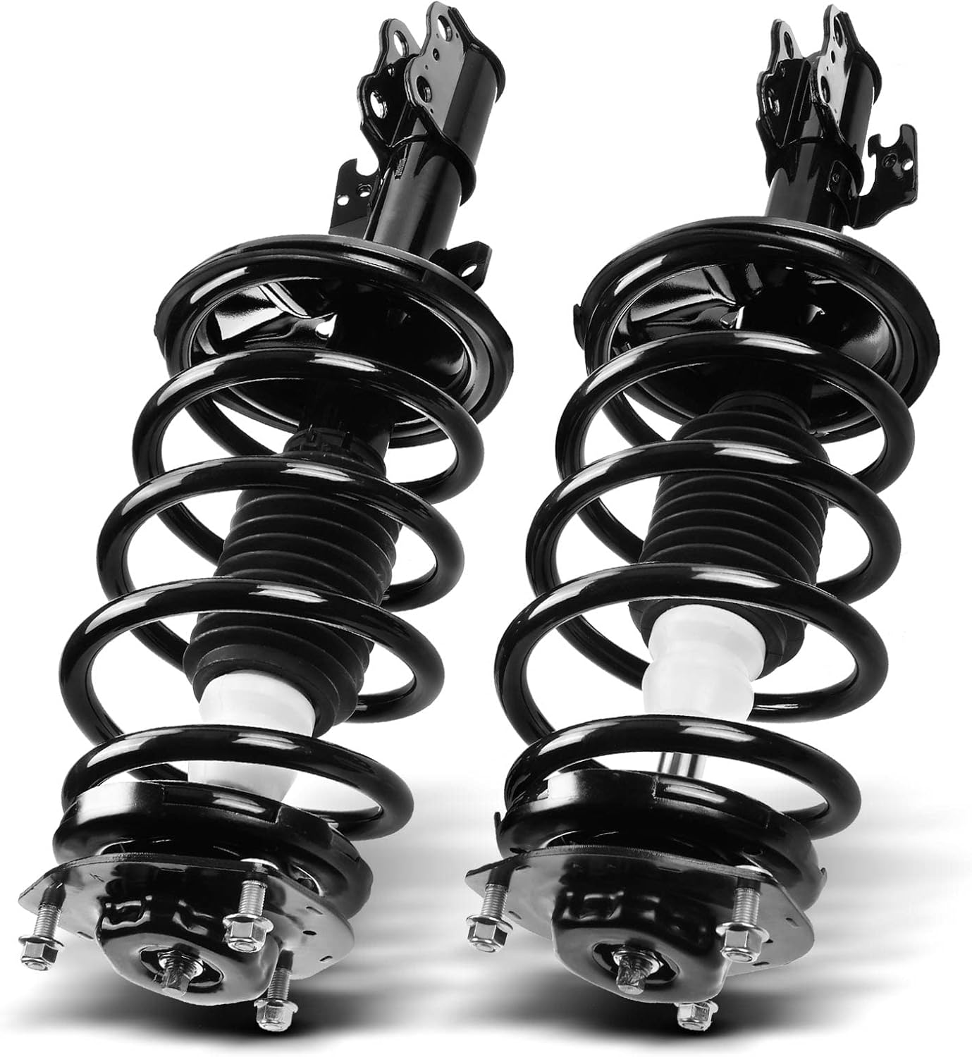A-Premium Front Struts Compatible with Toyota Sienna [FWD] 2004 2005 2006, w/ 7-Passenger Seating - 2x Replacement Suspension Complete Strut Assembly Shock with Coil Spring