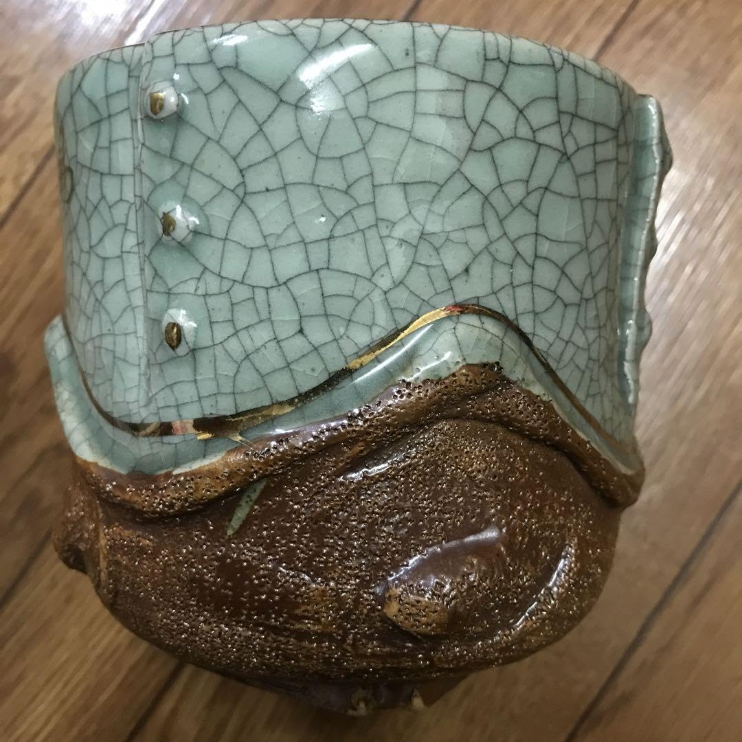 相馬焼相馬本家湯呑み花瓶建水