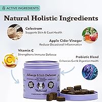 Vista 88 de Natural Dog Company Liver & Kidney Supplement for Dogs – 90 Soft Chews with Milk Thistle, Cranberry, Dandelion Root, Turmeric & Astragalus