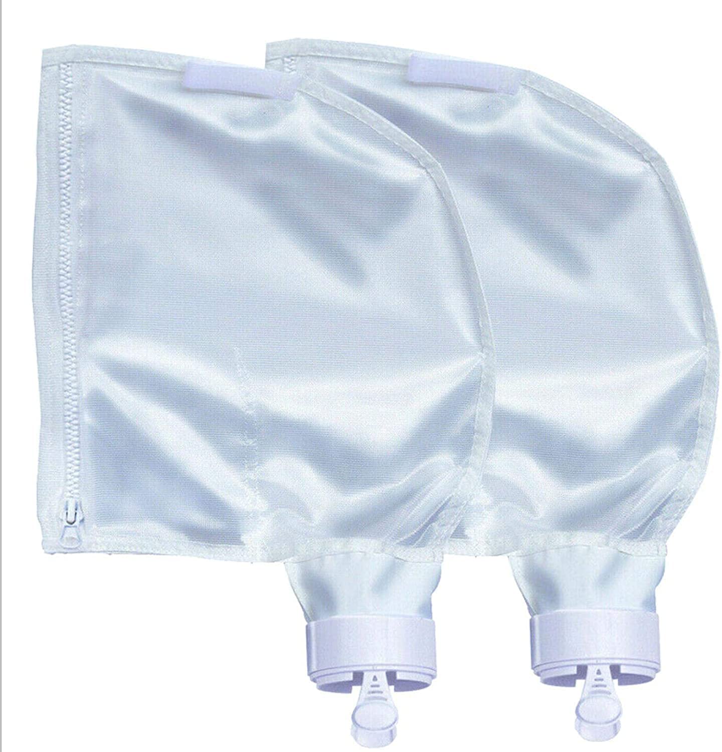 Tiardey 2 Pcs Nylon Mesh Pool Cleaner All Purpose Bag Replacement For Polaris 280, 480 Pool Cleaner Zippered All Purpose Accessories