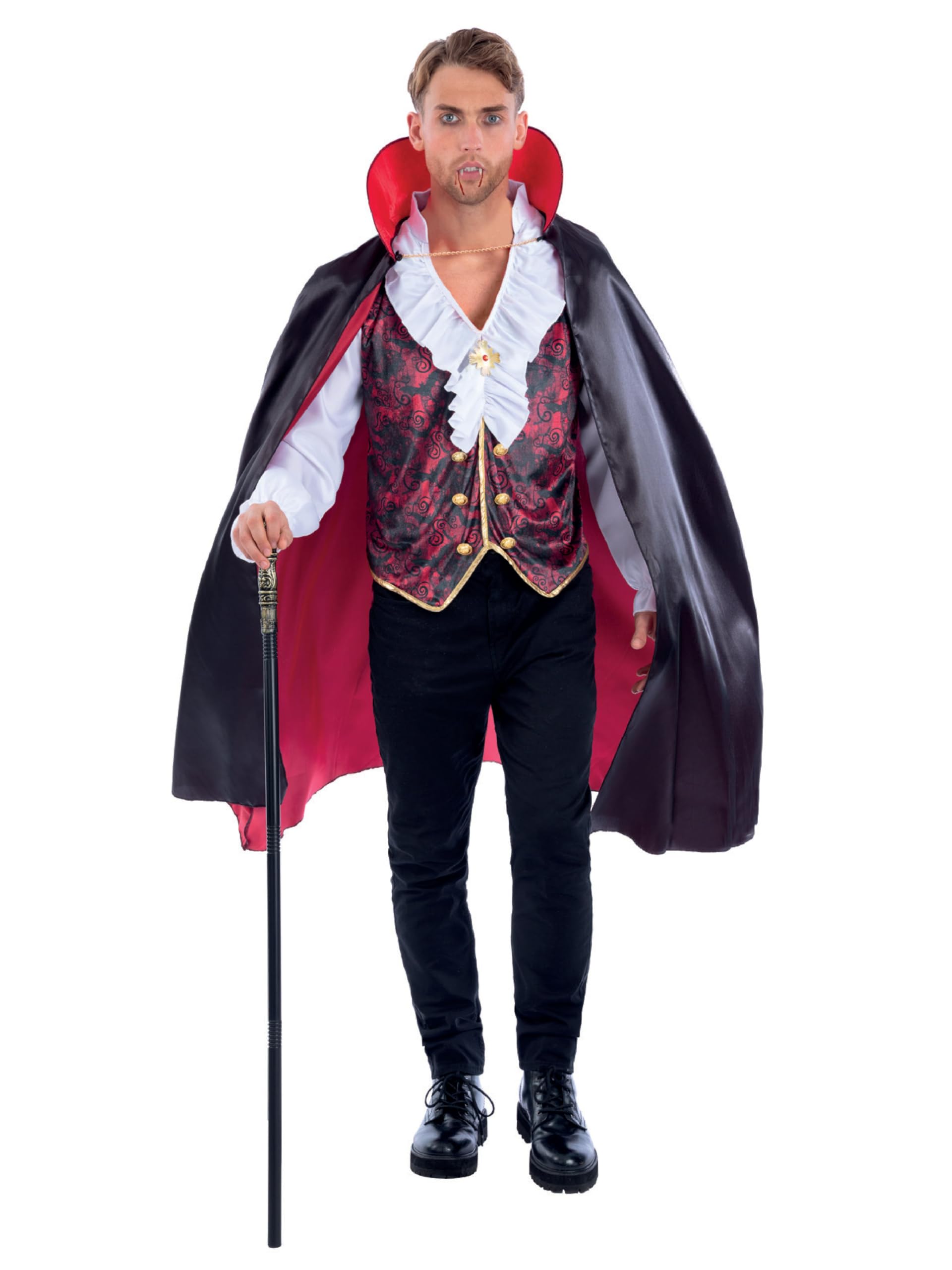 Smiffys Vampire Mens Fancy Dress Costume