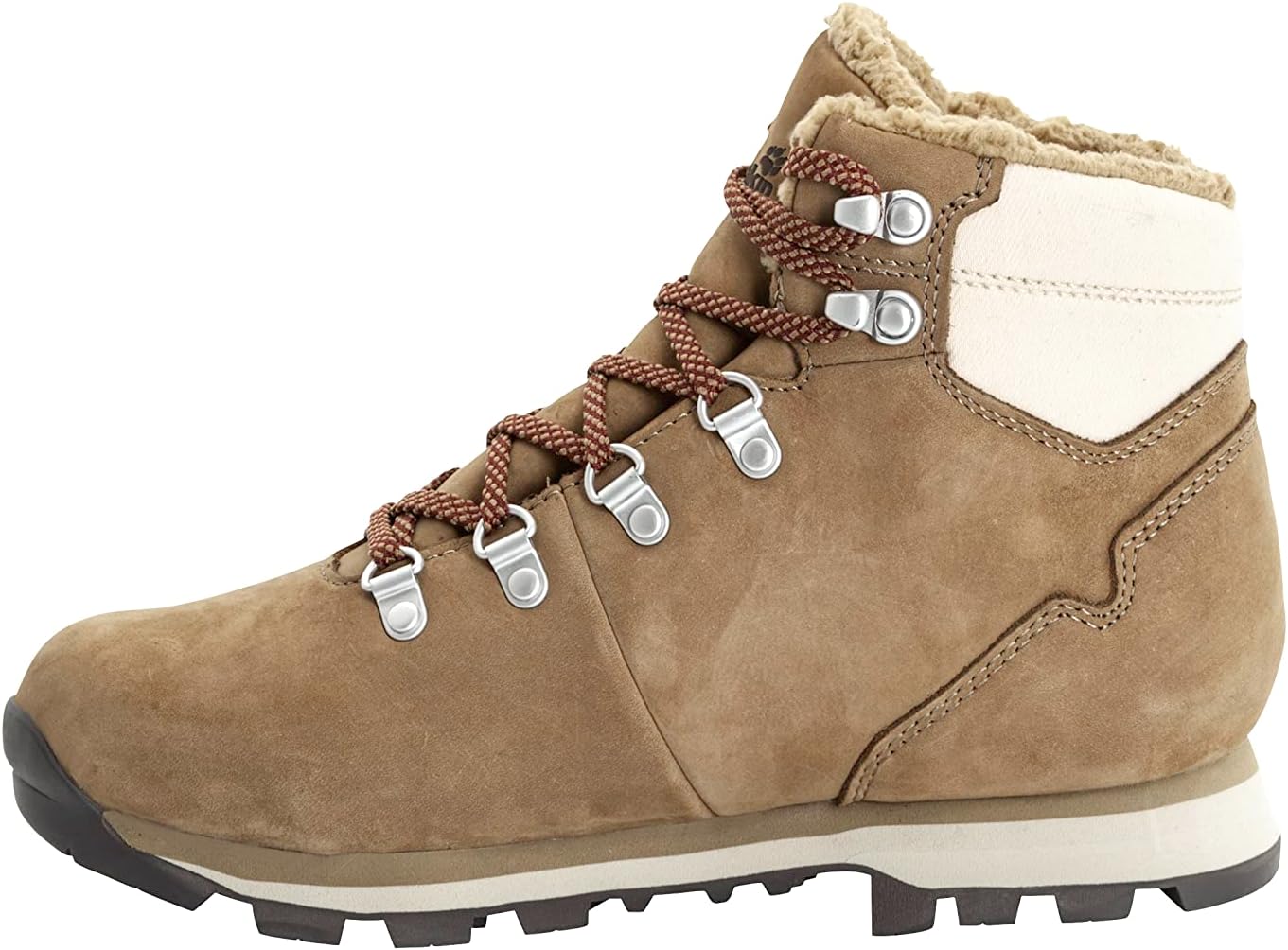 Jack Wolfskin Women's Thunder Bay Texapore Mid W Hiking Shoe, Cookie, 8