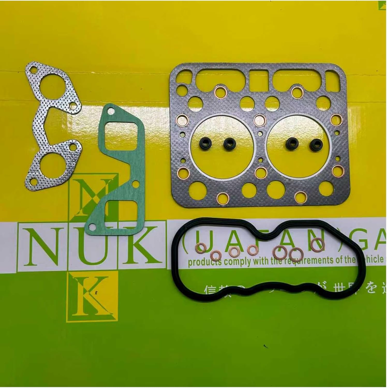 Complete Cylinder Head with Gasket Kit 15221-03020 1522103020 Compatible for Kubota L185 Z751 Engine