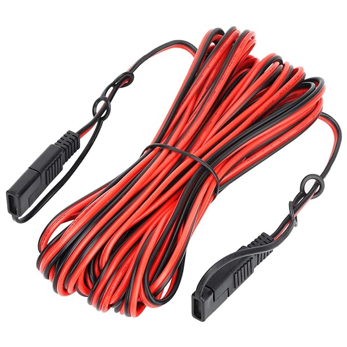 QUICK DISCONNECT WIRE HARNESS 2 PIN SAE CONNECTOR 12 GAUGE PC120