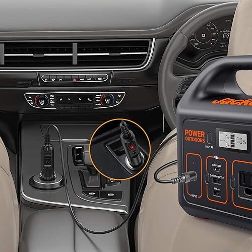 Miniatura 2 de Cargador de coche de 12 V24 V compatible con Jackery portátil Power Station Explorer 1000 500 880 550 300 290 240 160 E160 E240 E300 E500 E550 E880