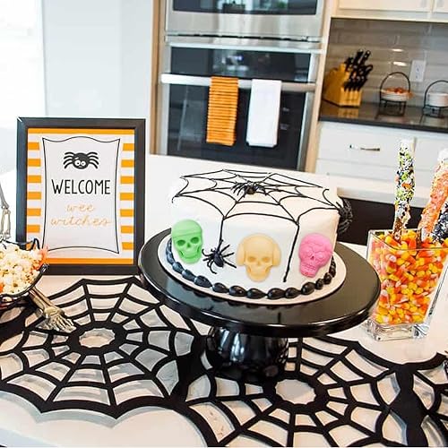 Miniatura 6 de 2 moldes de silicona para Halloween, esqueleto, calabaza, fantasma, momia, fondant, moldes decorativos de chocolate para hornear, herramienta para