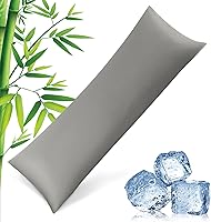 Vista 28 de Fundas de Almohada Tamaño Estándar Paquete de 2, Fundas de Almohada de Viscosa Refrescante con Cierre de Sobre, Fundas de Almohada Frescas