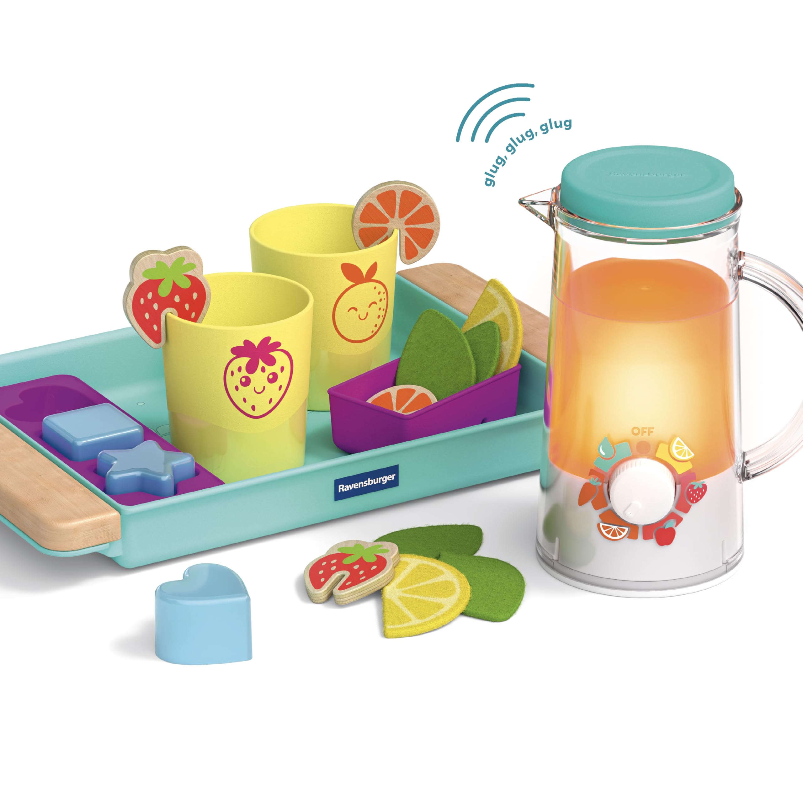 Ravensburger Play+ Infant & Toddler - Pretend Play Set Cool Drinks Educational Toys Age 18 Months And Up Toys and Gifts - Image 4
