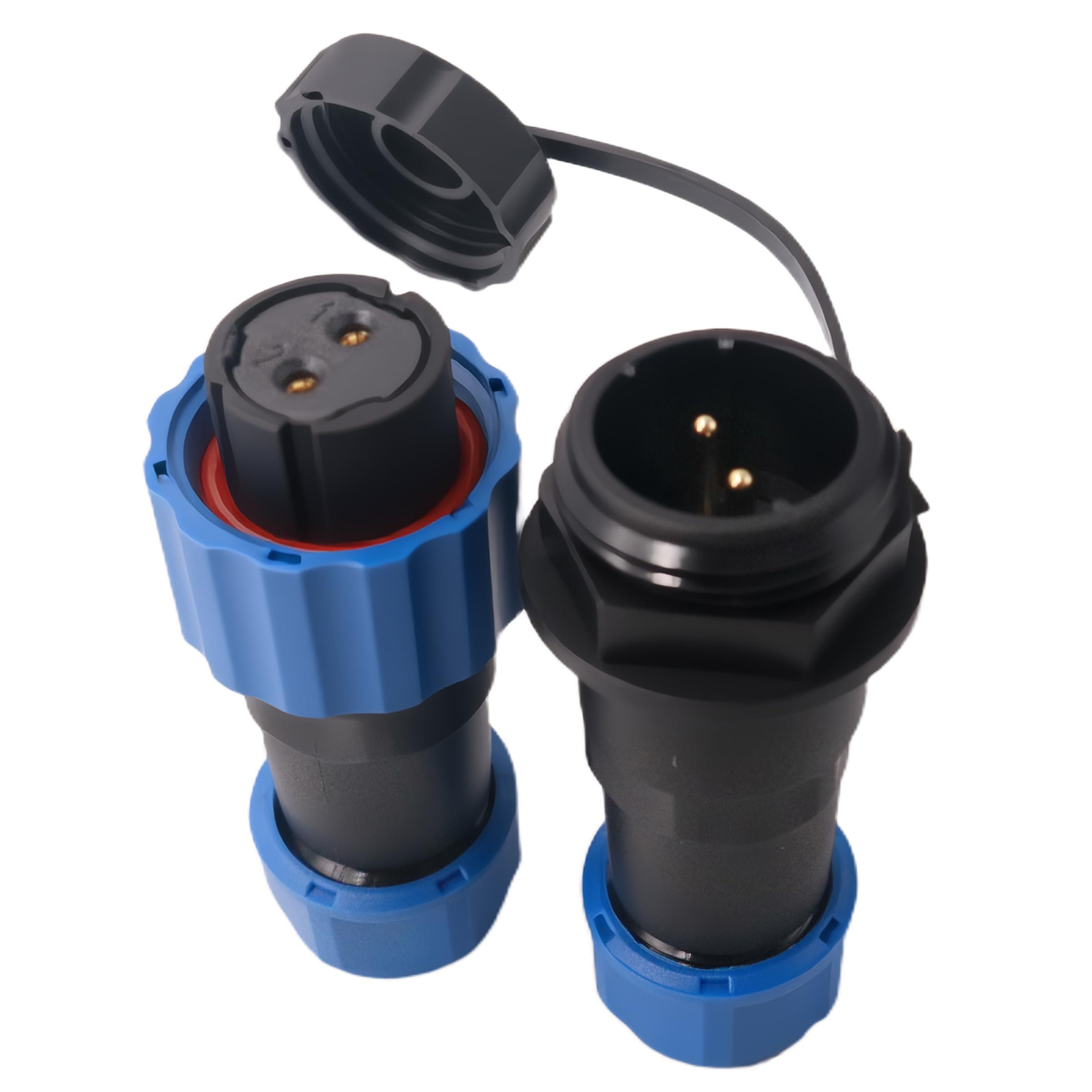 SP17 IP68 Waterproof Connector, Female and Male Electrical Connector for Outdoor Lights (SP17 2-pin)