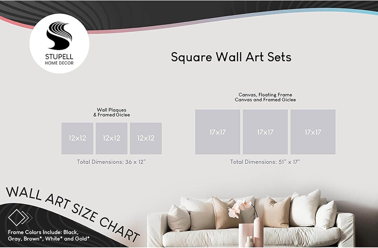 Stupell Industries Yoga Chick Trio Painting Funny Farm Animals Stretching, Design by Lucia Heffernan Canvas Wall Art, 17x17, Yellow