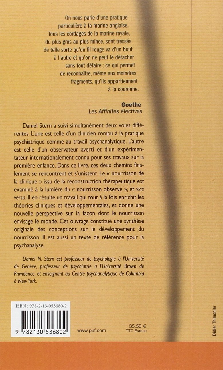 Le Monde interpersonnel du nourrisson
