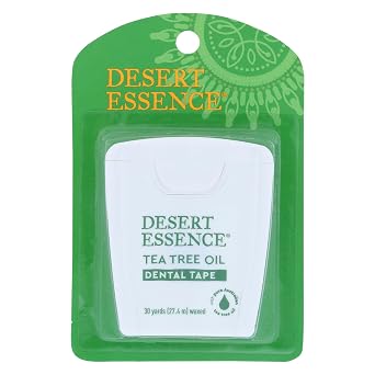 Desert Essence Tea Tree Dental Tape, 30 YD