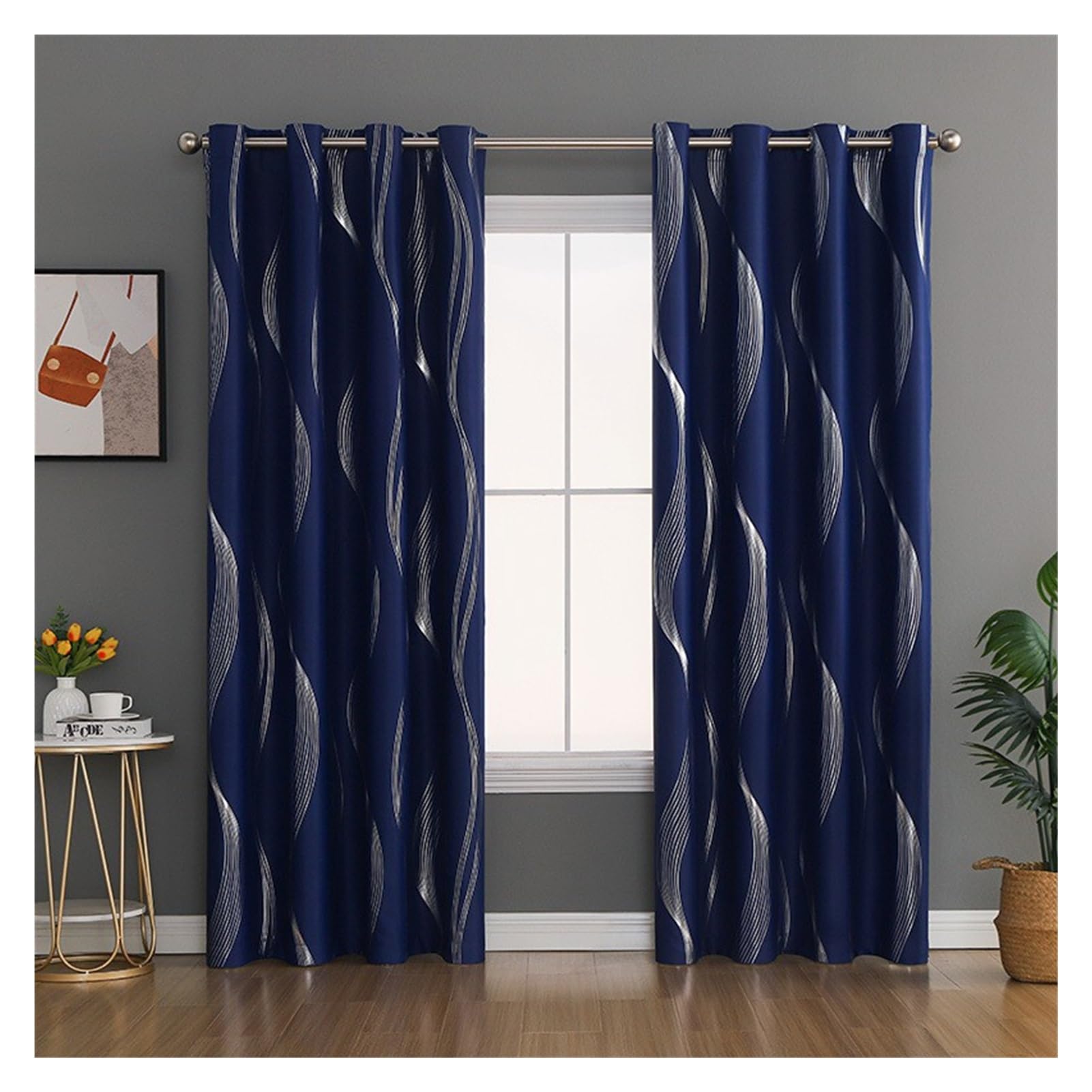 Rideaux occultants thermiques isolants pour chambre et salon