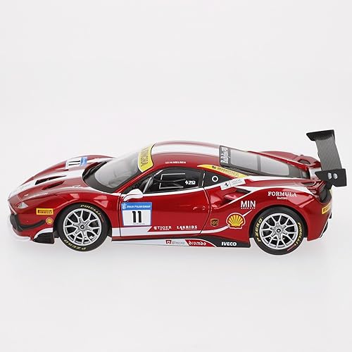 Miniatura 5 de Bburago 1:24 Racing 488 Challenge - Rojo