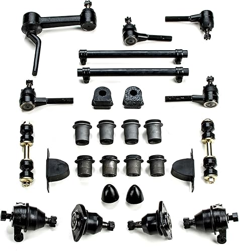 Kit de reconstrucción principal de suspensión delantera con brazo loco compatible con 1968-1974 Corvette, piezas de repuesto de especificaciones