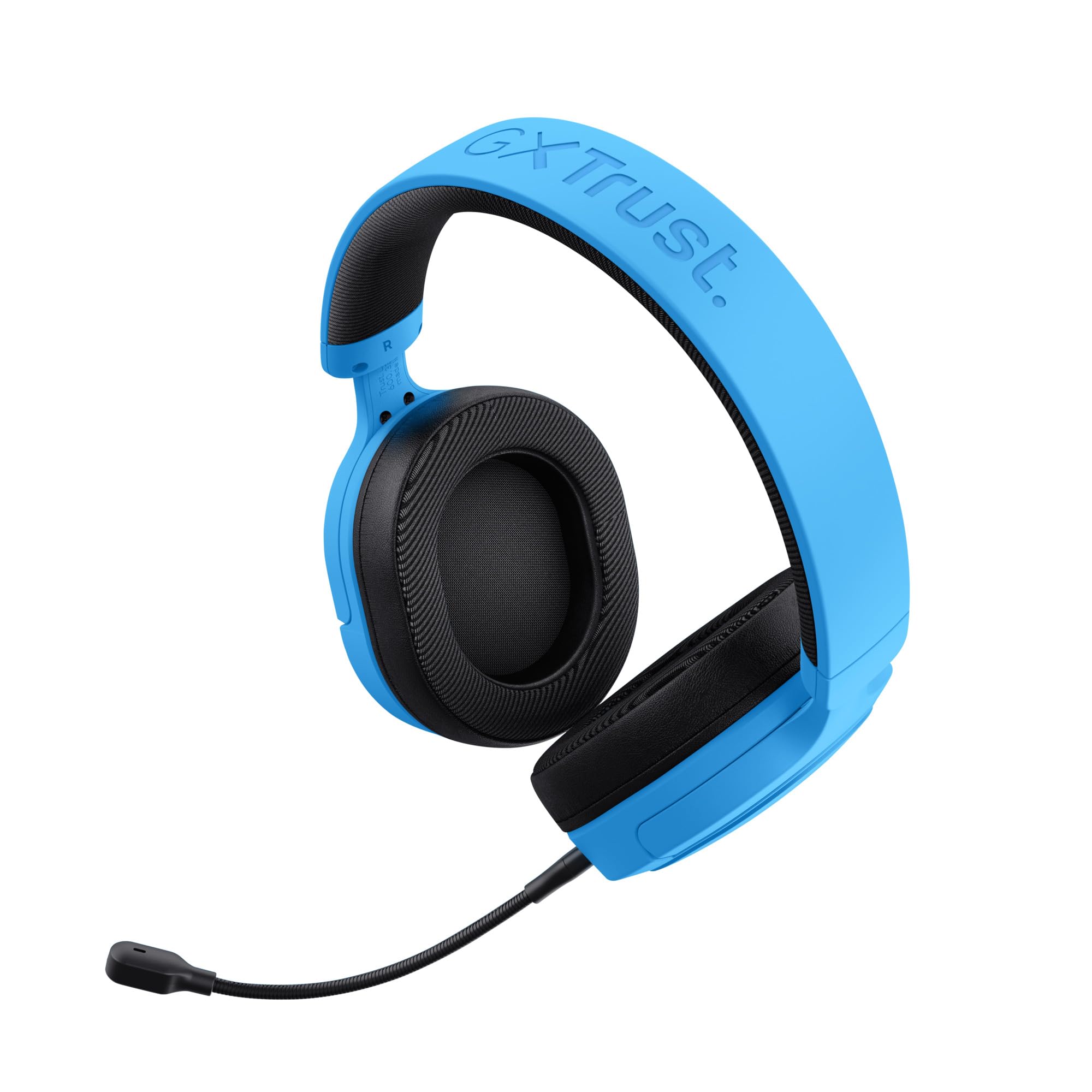 GXTrust 498B Forta Słuchawki Gamingowe PS5 / PS4, Licencja PlayStation 5, Kabel 1.2m, Przetworniki 50mm, Audio 3D, Odpinany Mikrofon, Przewodowy Zestaw Słuchawkowy Wokółuszny, Niebieski