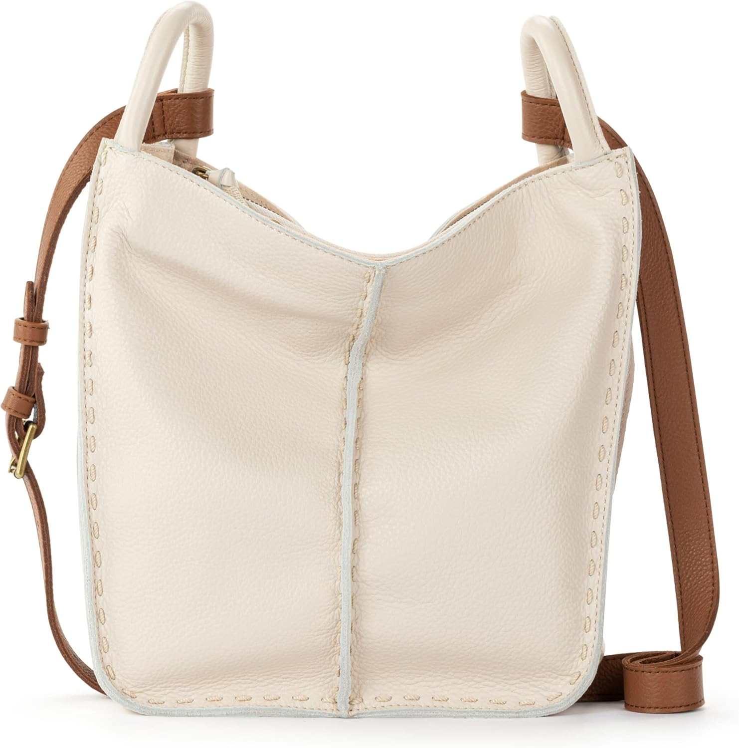 The Sak Los Feliz Crossbody Purse - Women's Leather Handbag For Everyday & Travel - Cross Body With Adjustable Shoulder Strap