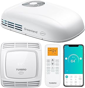 TURBRO Inverter 13.5K BTU RV Air Conditioner