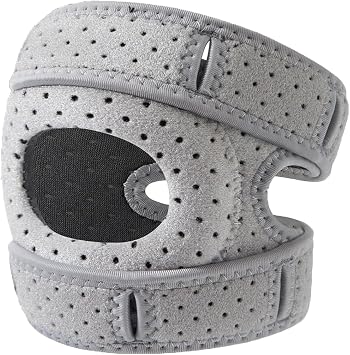 Knee Brace for Women Men Adjustable Knee Support with Side Stabilizers Patella Knee Brace with Patella Gel Pads for Meniscus Tear Knee Pain Arthritis Pain Injury Recoverys Running Workout
