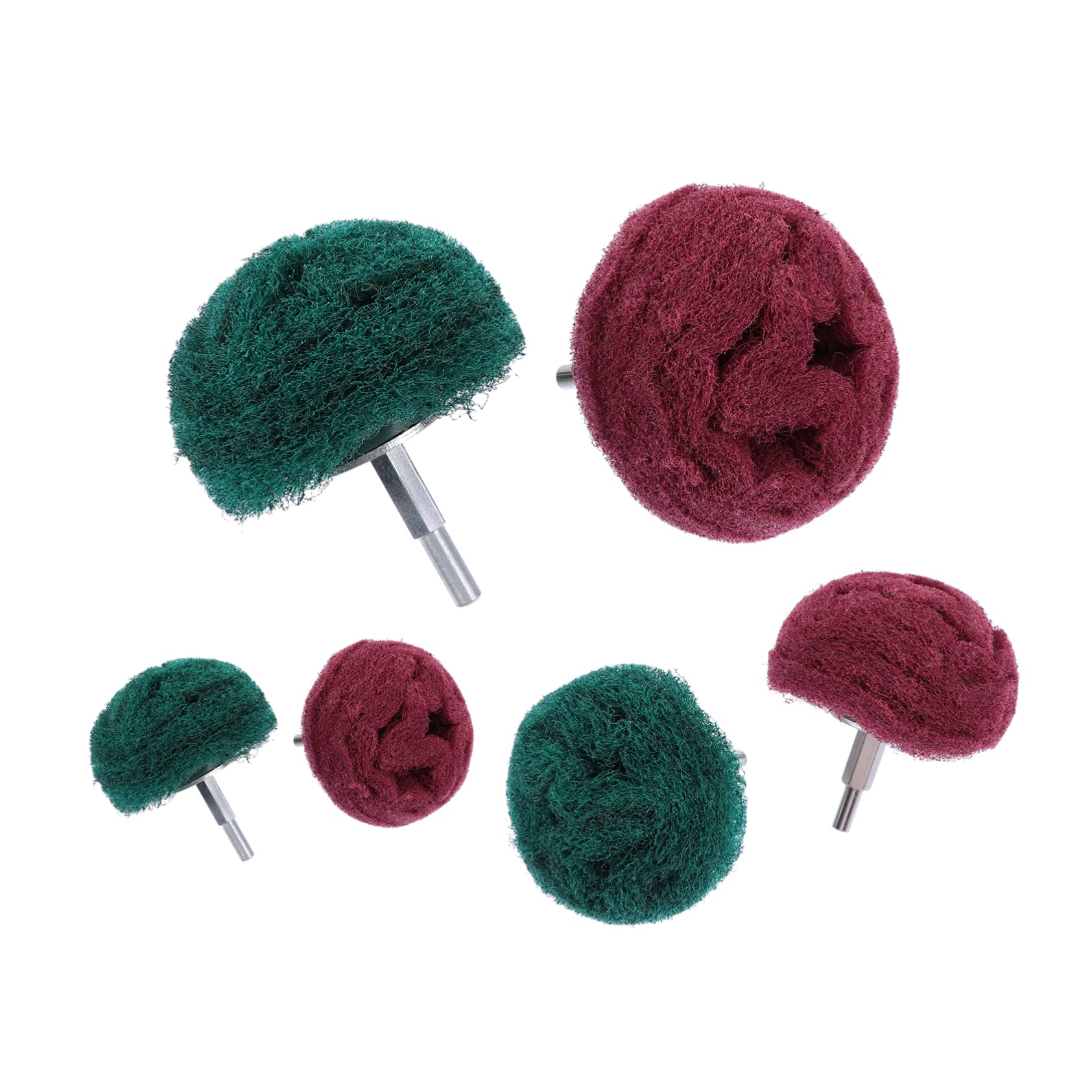 Unomor Polishing Wheel Set 6pcs Buffing Wheels for Metal Jewelry and Non-Metal Surface Finishing