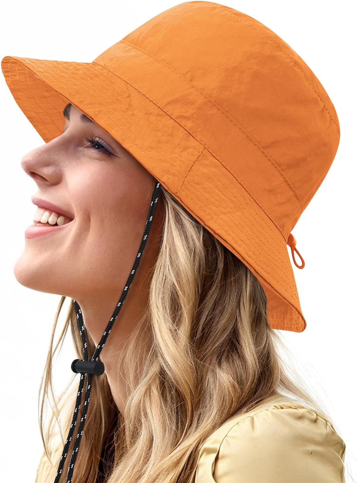orange adidas bucket hat