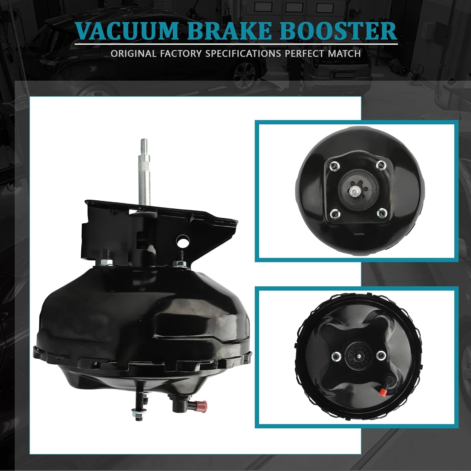 IRONTEK 54-71069 Vacuum Power Brake Booster fit for or Chevrolet (1987-1991 Blazer/ 1981-1986 C10/ C20/ 1987 R10), for GMC 1981-1986 C1500#18010581
