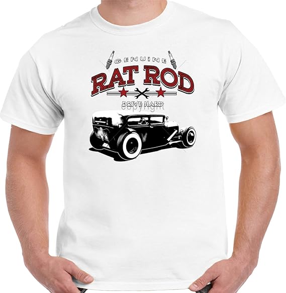 Amazon Co Jp Mhotrod 58メンズホットロッドtシャツラットガレージヴィンテージ服v8お父さんの車のギフト101 Xl ファッション