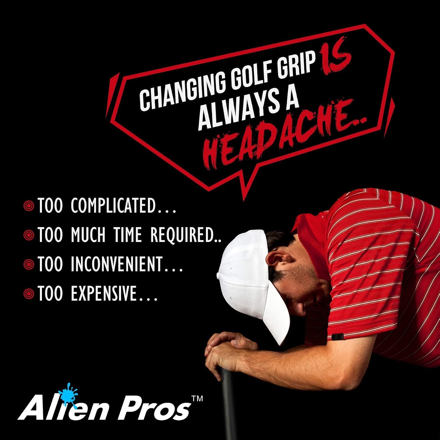 ALIEN PROS 6 Pack Skull & Magic Mix Golf Grip Wrapping Tapes - ReGrip in 1 Minute image 2