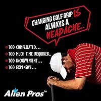Vista 2 de ALIEN PROS Paquete de 6 cintas de envoltura de agarre de golf Skull & Magic Mix - ReGrip en 1 minuto