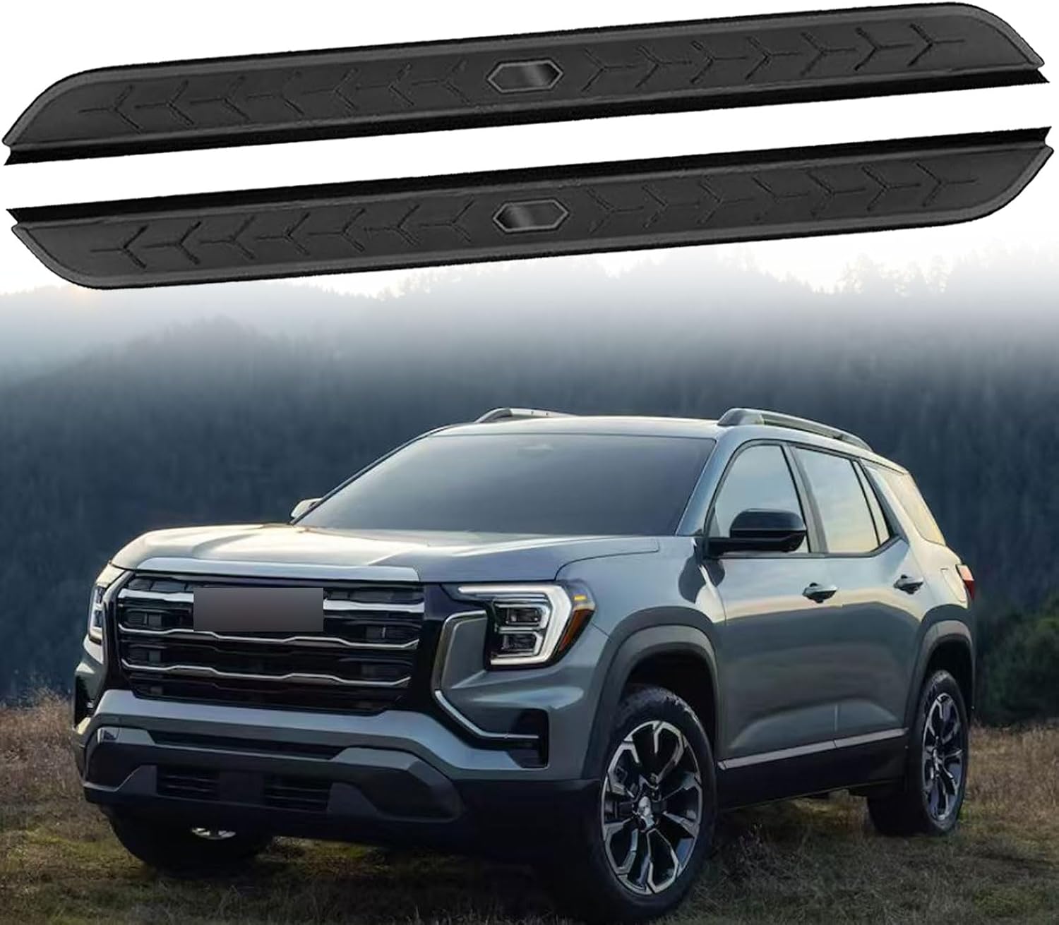 Running Board Compatible with GMC Terrain 2025 2026 Side Step Running Boards Nerf Bar Pedal with Brackets 2PCS