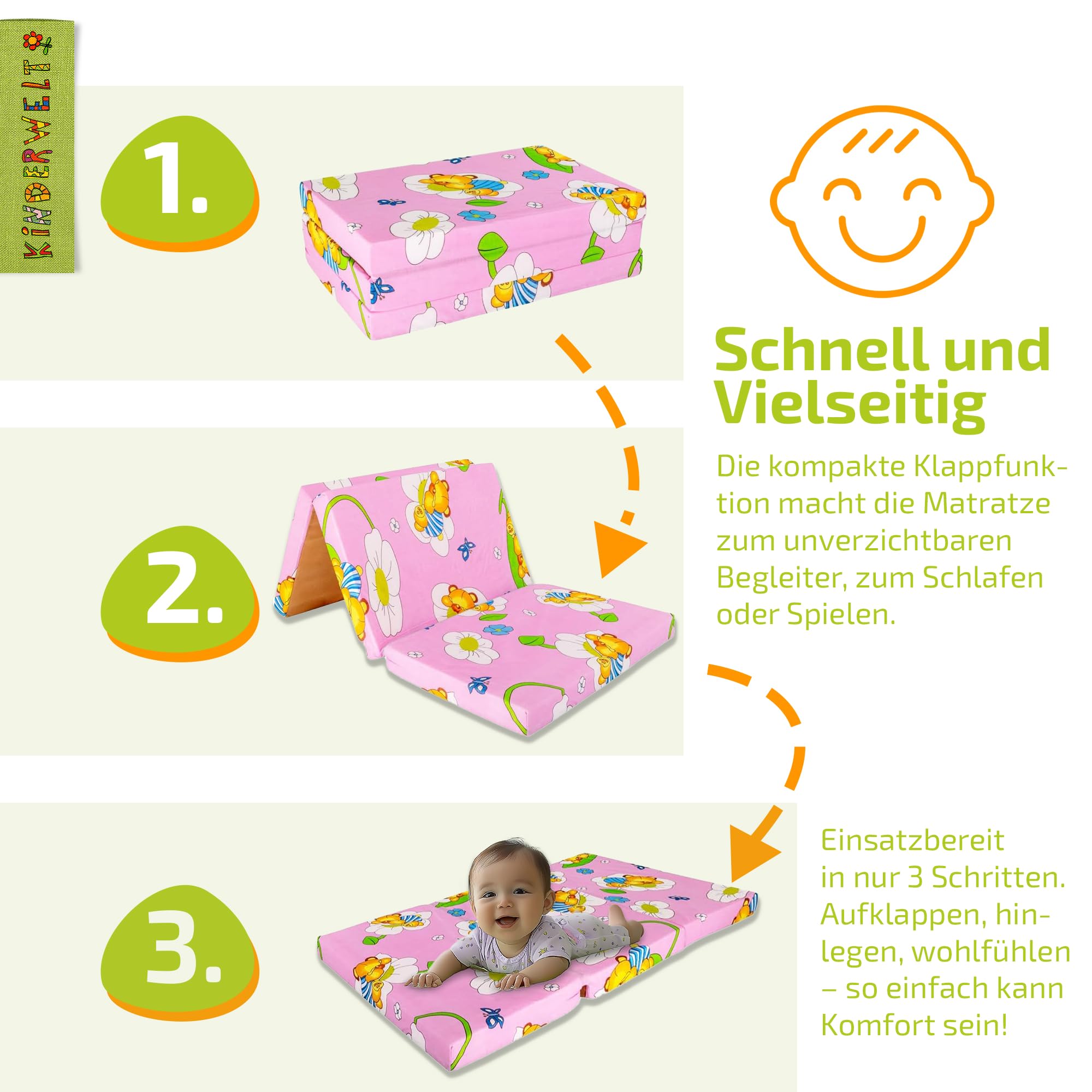 Kindermatras Prima Donna - Slaap Kindje Slaap