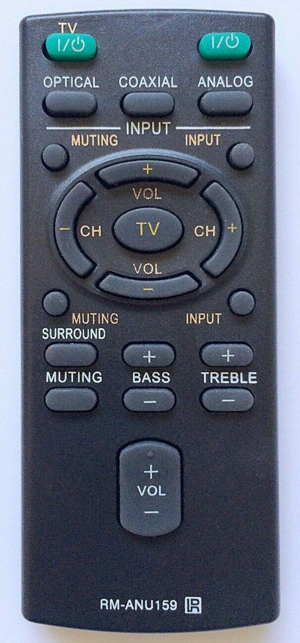 Telecomando di ricambio RM-ANU159 per soundbar Sony HT-CT60 /C SA-CT60 SS-WCT60