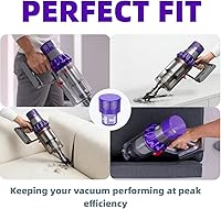 Vista 6 de Paquete de 4 filtros de vacío V10 de repuesto para Dyson V10 Cyclone Series, V10 Animal, V10 Absolute, V10 Total Clean, SV12, lavable, filtro