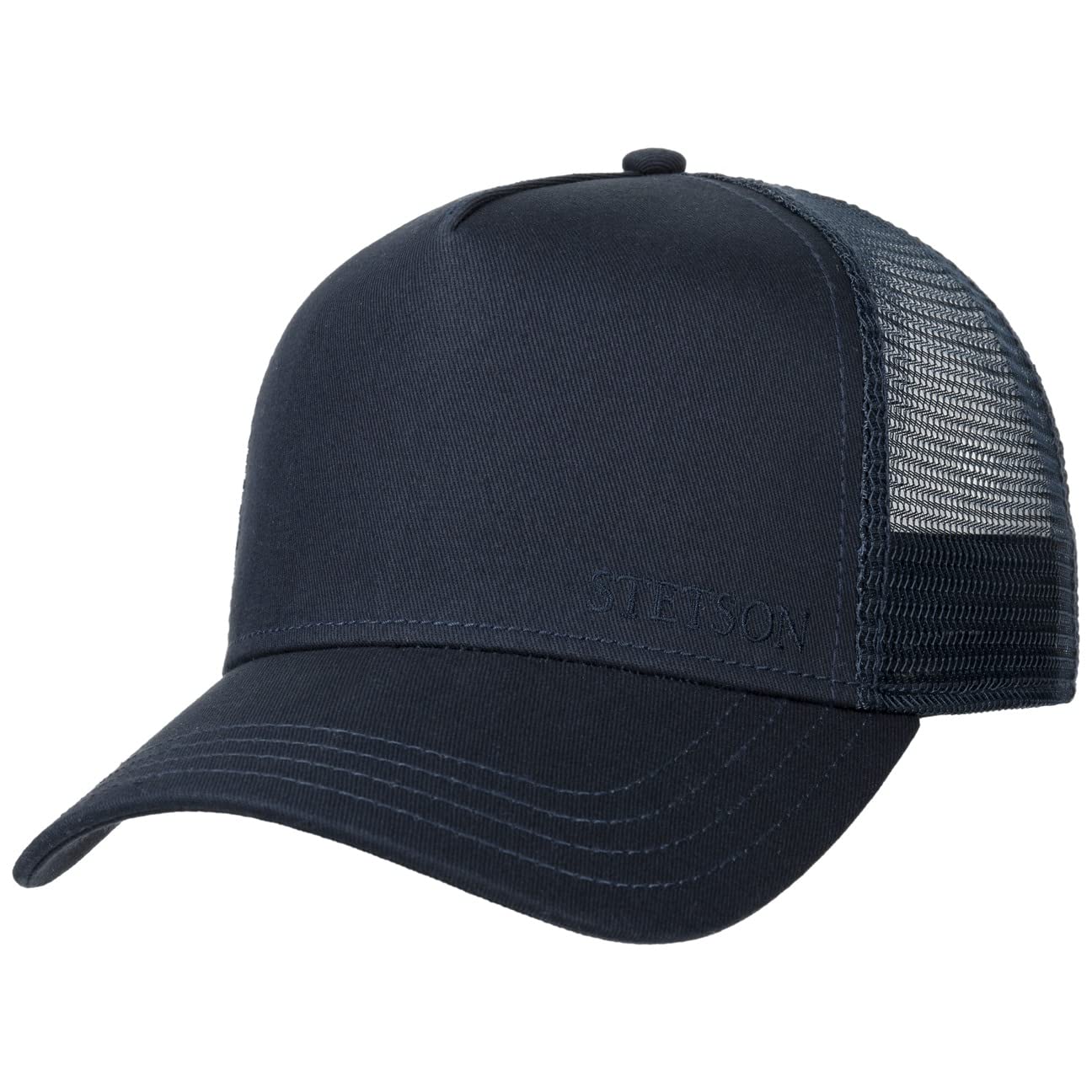 Stetson Classic Trucker Cap Snapback Unisex Summer Navy