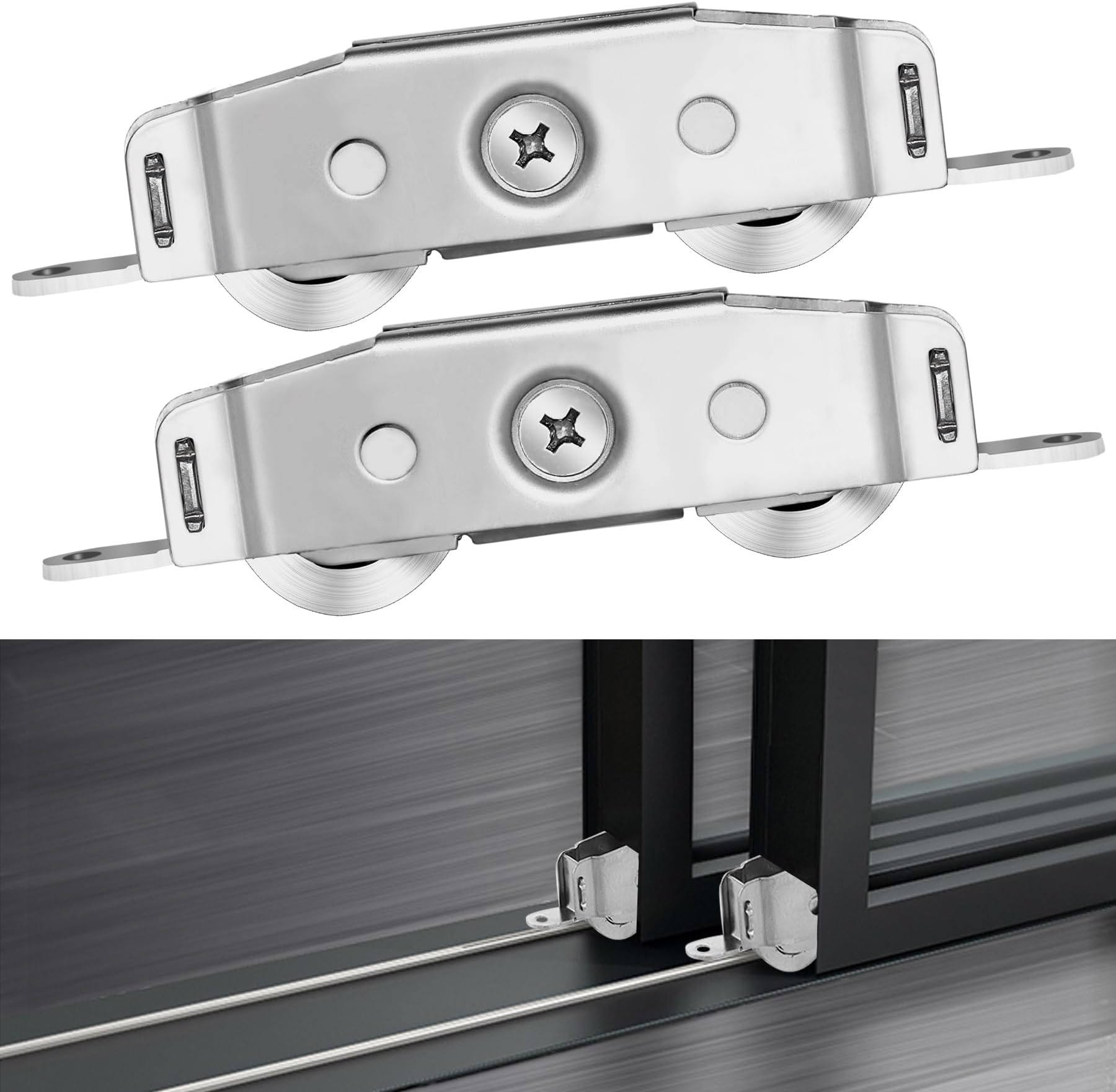 Milgard Tuscany & Classic Series (Standard/Narrow Rail) Sliding Patio Door Wheels