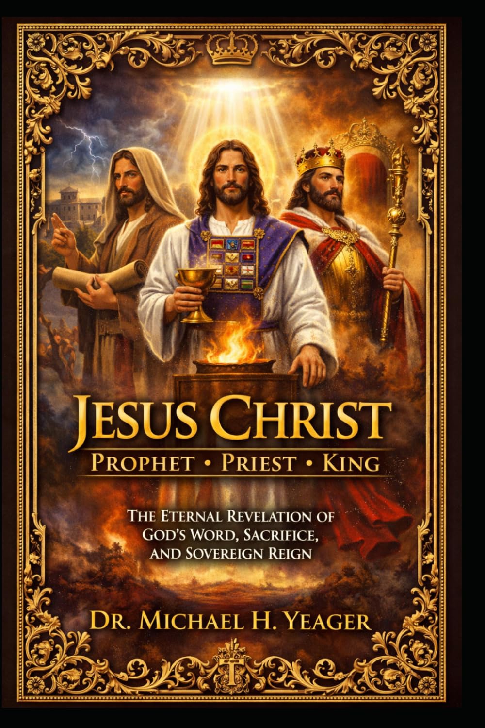 JESUS CHRIST: PROPHET, PRIEST, AND KING: The Eternal Revelation of God’s Word, Sacrifice, and Sovereign Reign