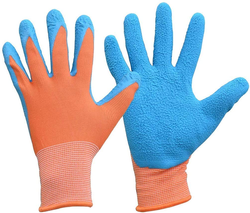 RBGIIT AS13 Superior Grip Waterproof Work Gloves, Double Coating Nylon Liner Comfortable for Garden Auto Multi-Purpose Brand: Hanhelp safety