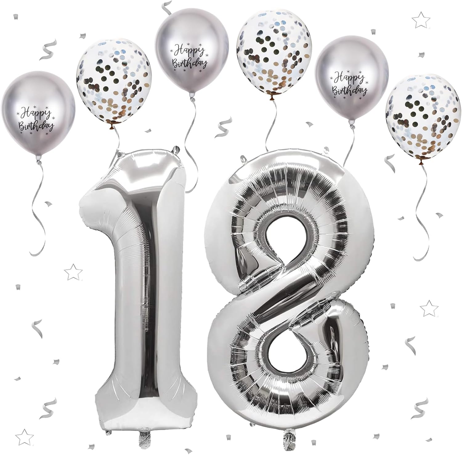 Palloncini Numero 60 Oro - Decorazioni Compleanno Con Elio, 101cm - Foto 5