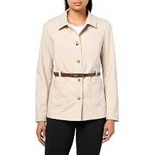 H Halston Womens Long Sleeve Belted Hidden Button Top