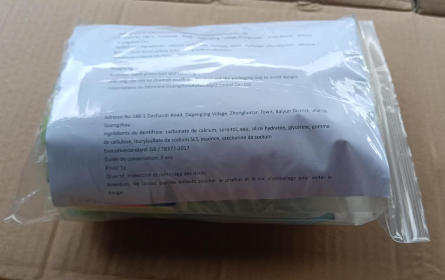 30 pcs Disposable Toothbrushes with Toothpaste Floss Individually Wrapped image 2