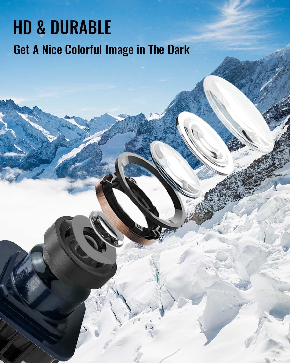 Rear View Back Up Camera Replace CK4Z-19G490-A Fit for Ford Transit Passenger 2015-2019, Car Reversing Parking Assist Camera Compatible with Cargo Van 2015-2019