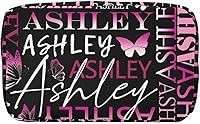 Vista 5 de InterestPrint Bolsa de almuerzo personalizada con nombre, lonchera de mariposa rosa degradada, regalo personalizado para nieta, nieto, sobrino