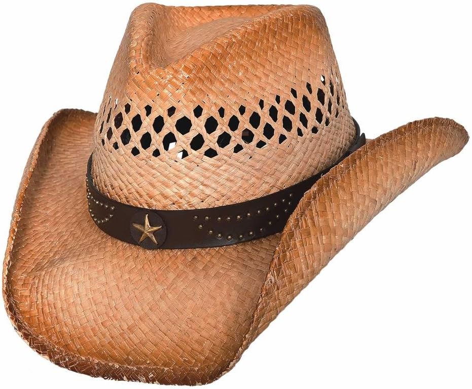 Alanreed - Raffia Straw Cowboy Hat