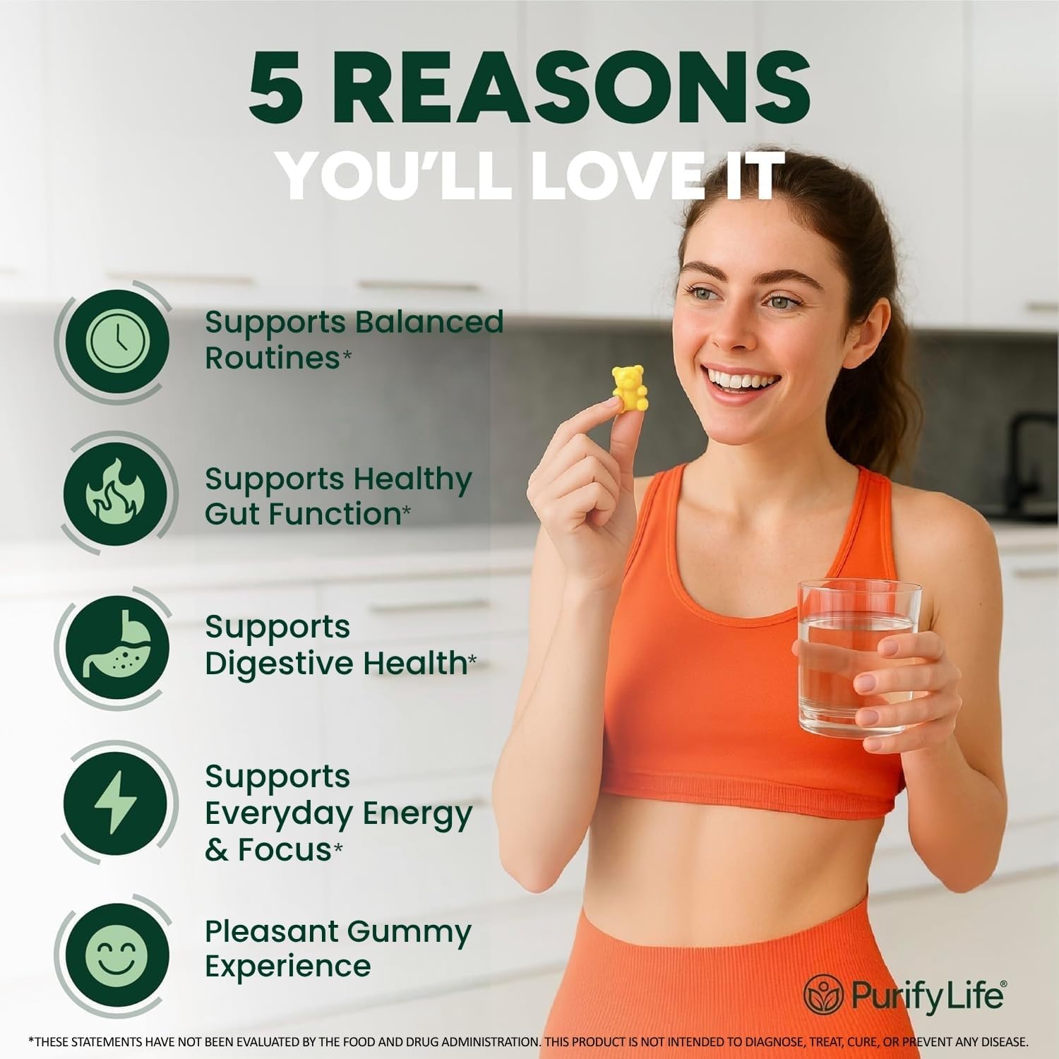 Sugar-Free GLP-1 Support Gummies with Berberine, Cinnamon and Turmeric — Amazon image 6