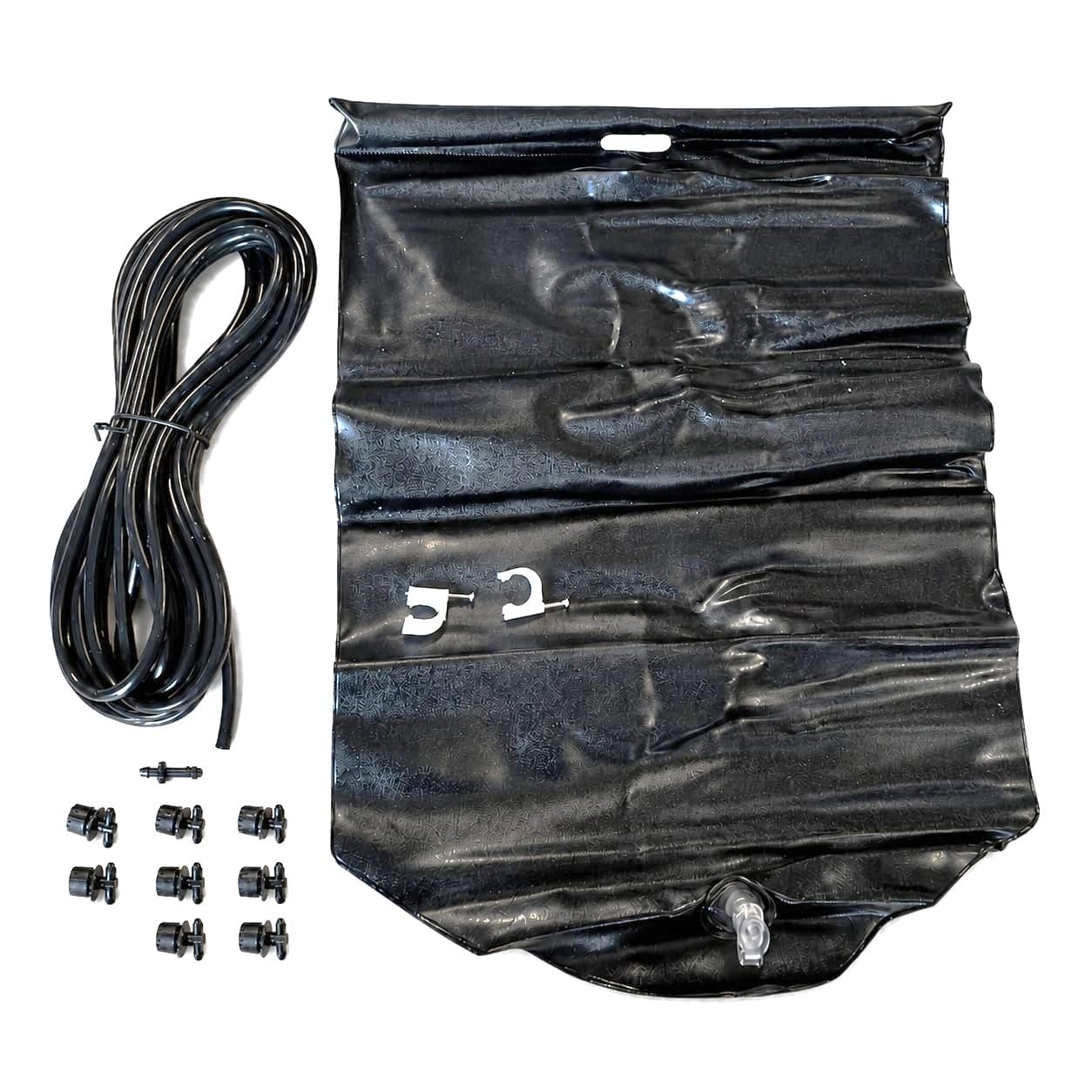Big Drippa Watering Kit (Including 6 Adjustable Drippers), Black, 30x20x5 cm
