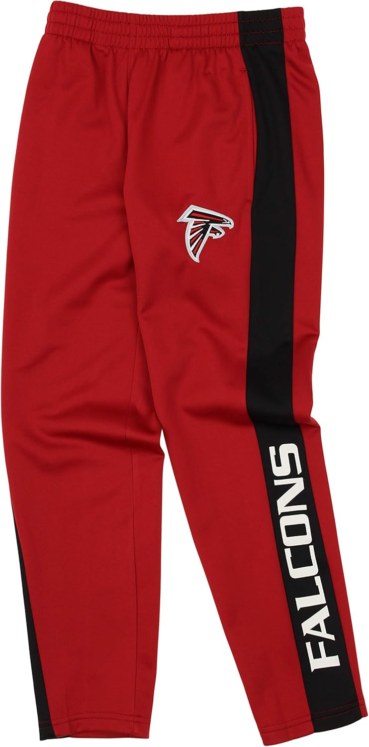 Outerstuff NFL Youth Boys (8-20) Side Stripe Slim Fit Performance Pant, Team Variation