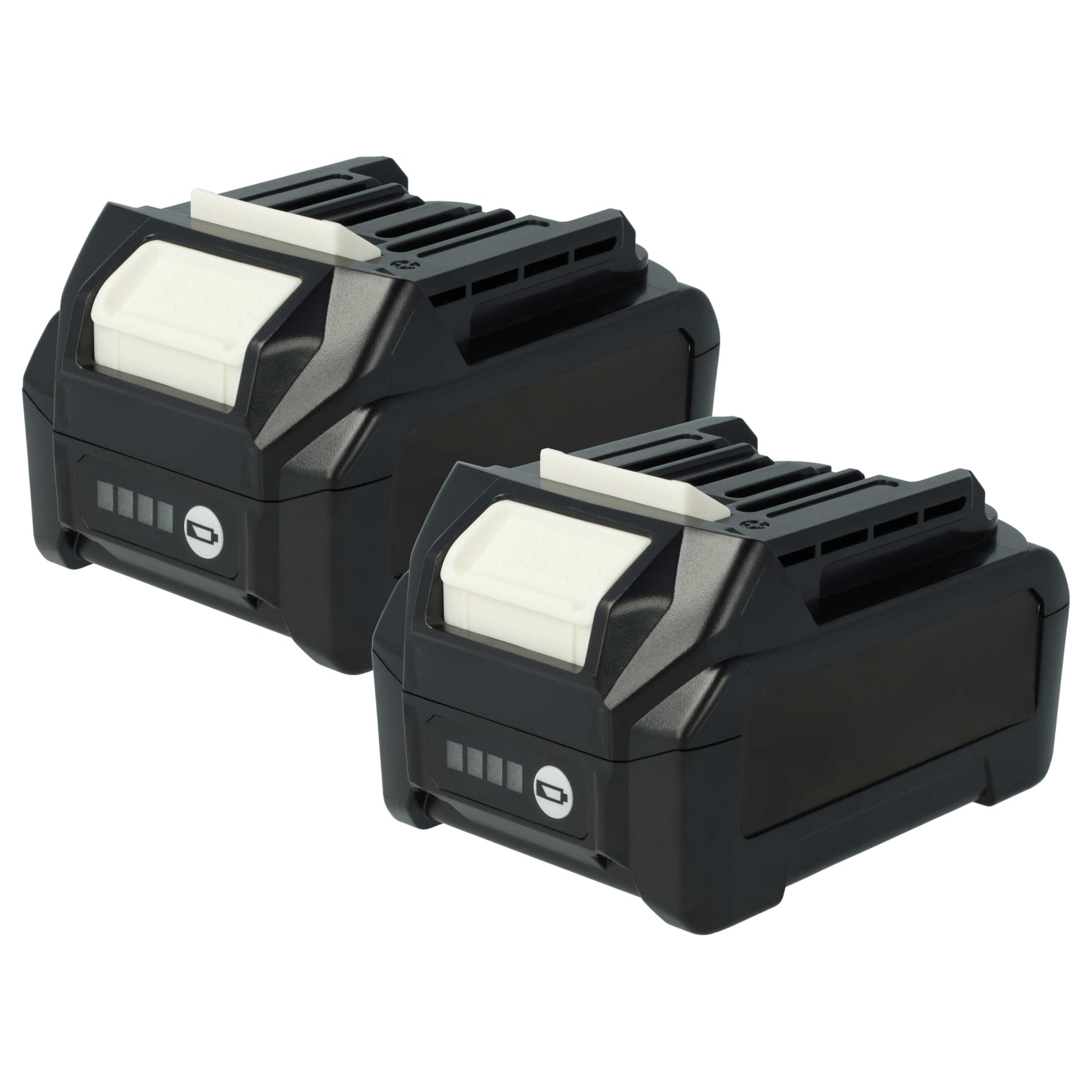 vhbw 2X batería Compatible con Makita TD001G | TW004G, TW005G, TW004GZ, TW001G, SP001GZ, TW005GZ, TW001GZ herramienta (2500 mAh, Li-Ion, 40 V)
