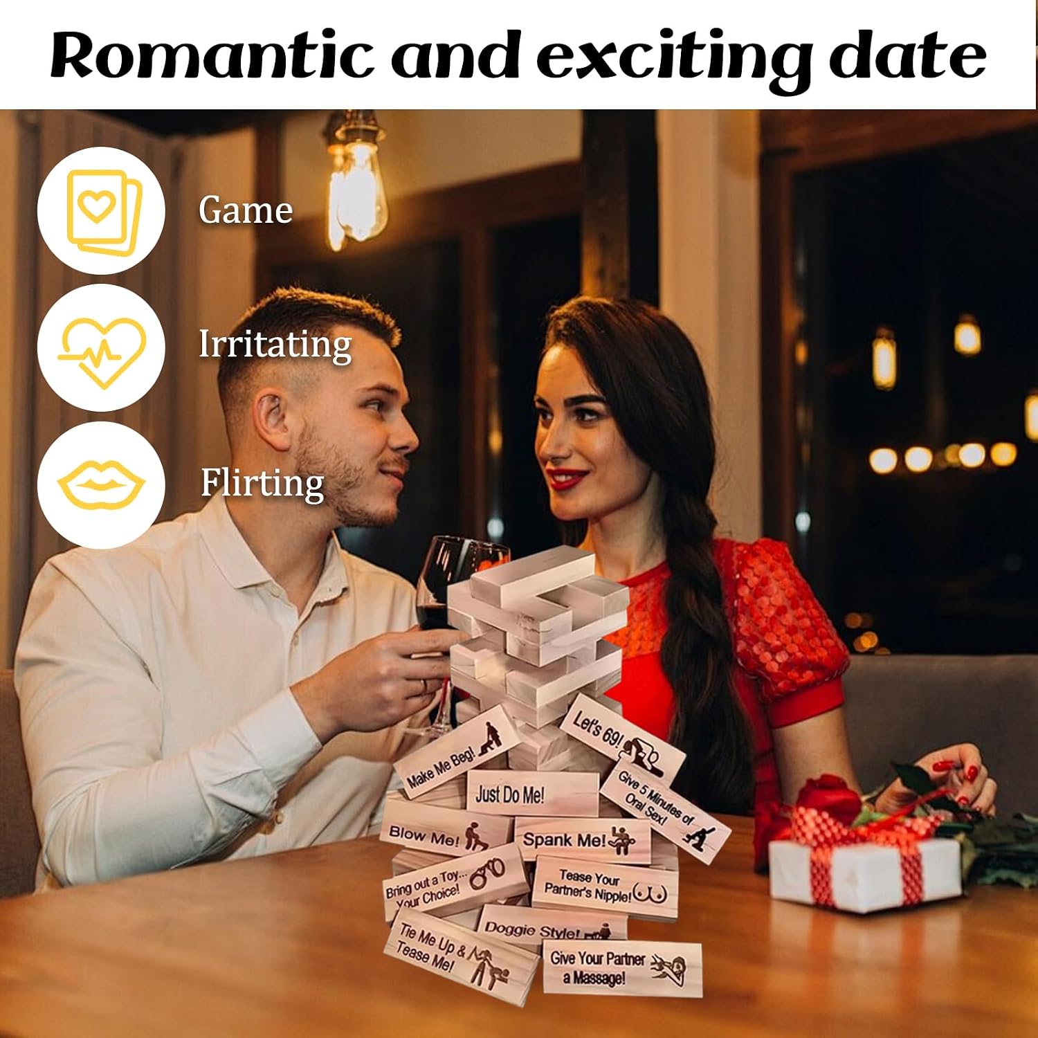 PakaLife Game for Adults,Adult Game Naughty,Games Dirty,Sex Puzzles,Naughty,Couples,Dice Tower,Bedroom Games for Couples,Date Night Ideas,Sex Dice Board,Adult Monopoly (Pink)
