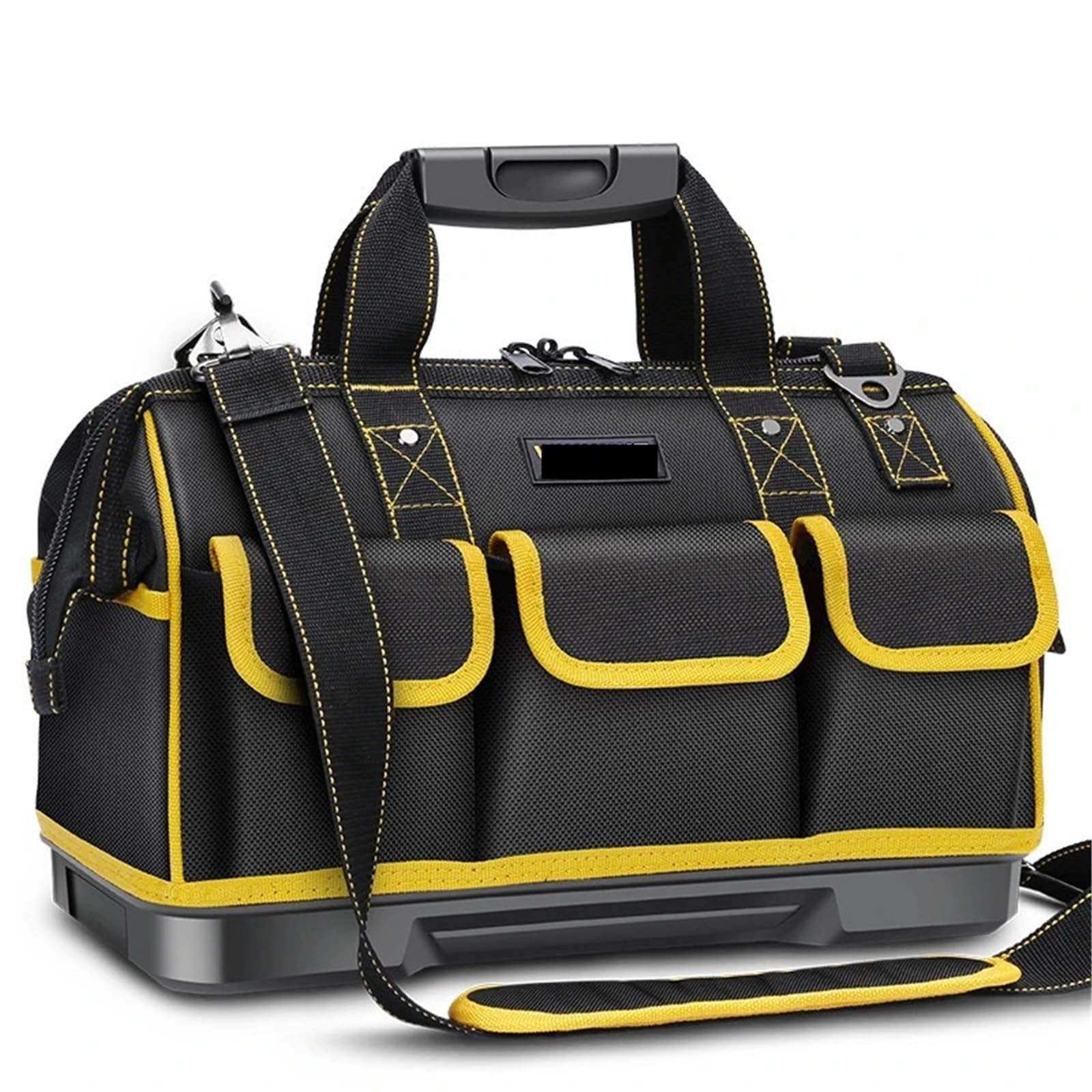 Bolsa de herramientas for electricista gran capacidad, portátil, multifunción, organizador, mochila tela Oxford, impermeable, bolso mano Mochila de Herramientas(E)
